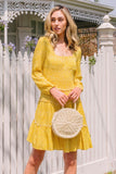 SL-1901149  Tara dress - Yellow