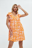 OT-0087876 Layla dress-Orange