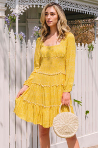 SL-1901149  Tara dress - Yellow